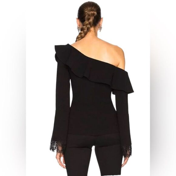 Nicholas One Shoulder Long Sleeve Top Size 6 - Picture 2 of 5